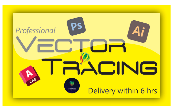 Gig Preview - Do adobe illustrator vector tracing svg dxf eps pdf precisely for cnc machines