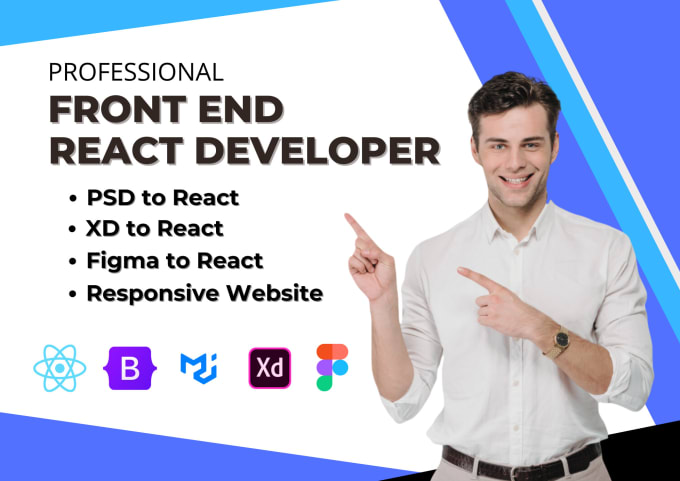 Gig Preview - Be your front end website developer