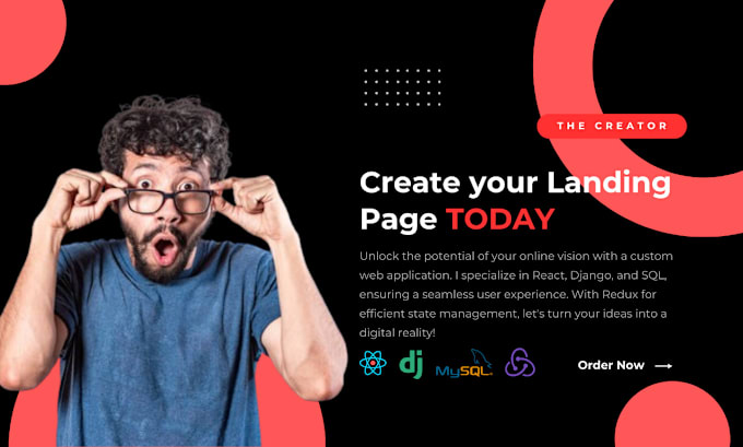 Gig Preview - Create a professional landing page or web app