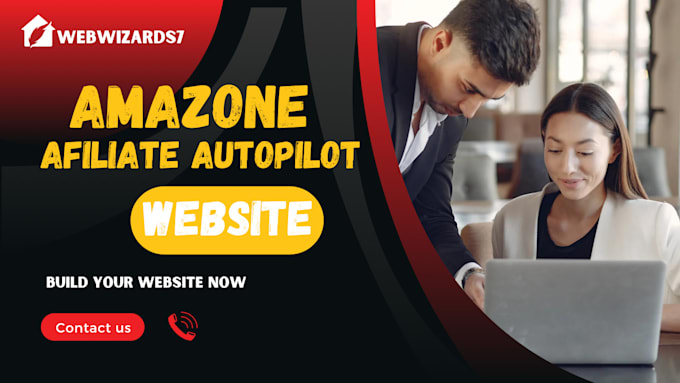 Gig Preview - Create amazon affiliate marketing autopilot website store with autoblog