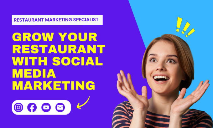 Gig Preview - Do digital marketing for restaurants to grow their revenue