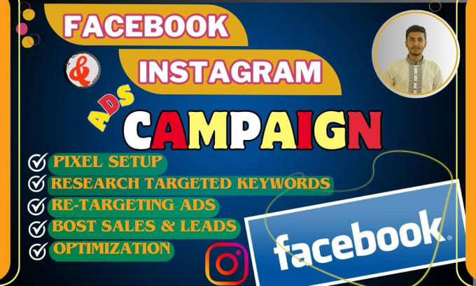 Gig Preview - Be your facebook ads campaign manager