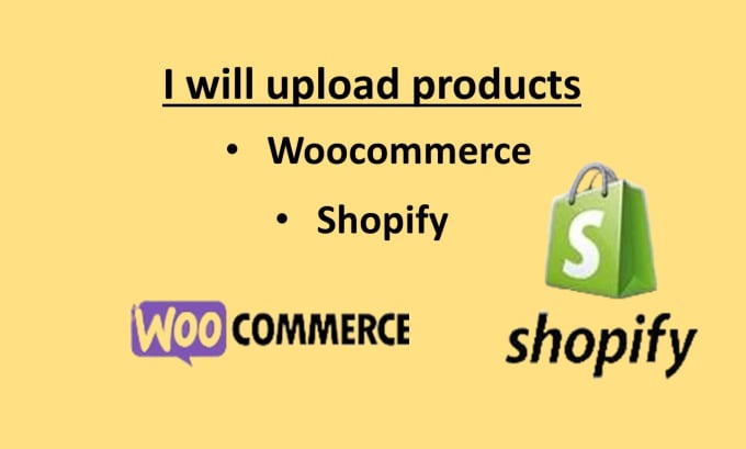 Gig Preview - Fastest product upload in your woocommerce and shopify store