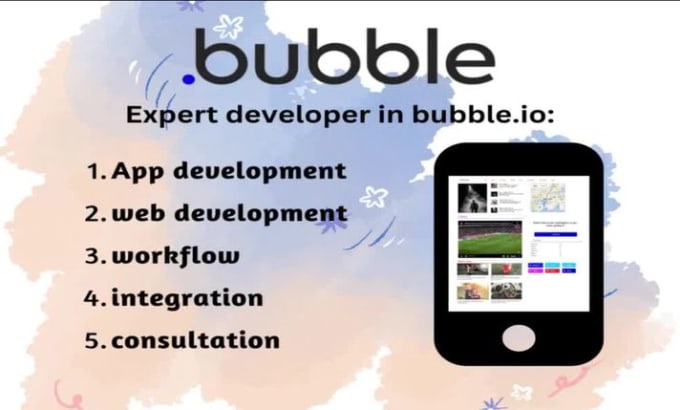 Gig Preview - Build bubble app and bubble io website as a bubble developer