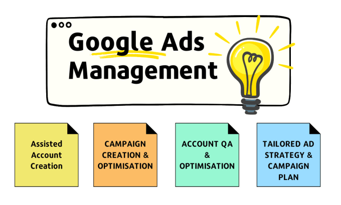 Gig Preview - Build, manage, and optimise google ads campaign, search, display, pmax