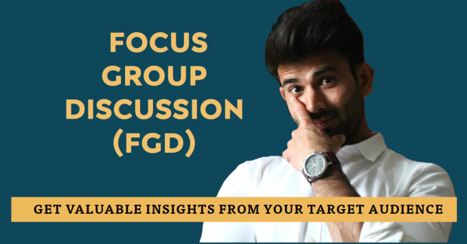 Gig Preview - Recruit and manage focus group discussions