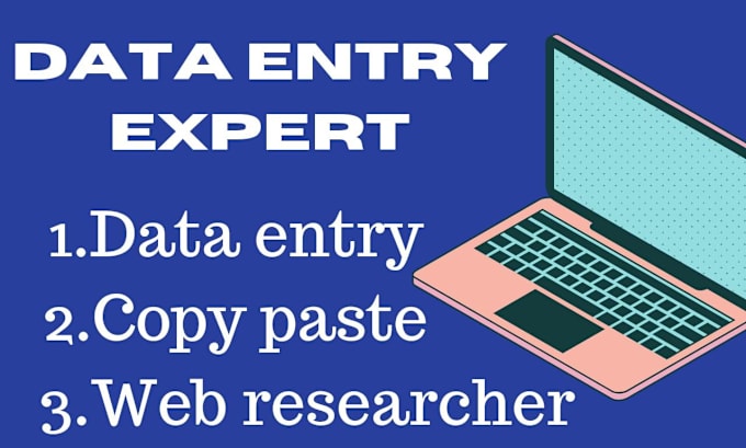 Gig Preview - Do excel data entry, copy paste and web research