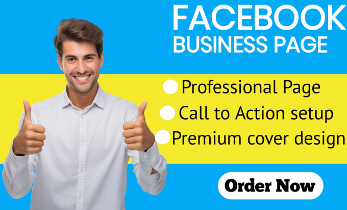 Gig Preview - Do create professional facebook business page setup