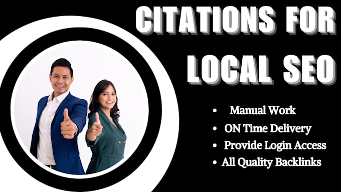 Gig Preview - List your business in top 300 live USA local SEO citations