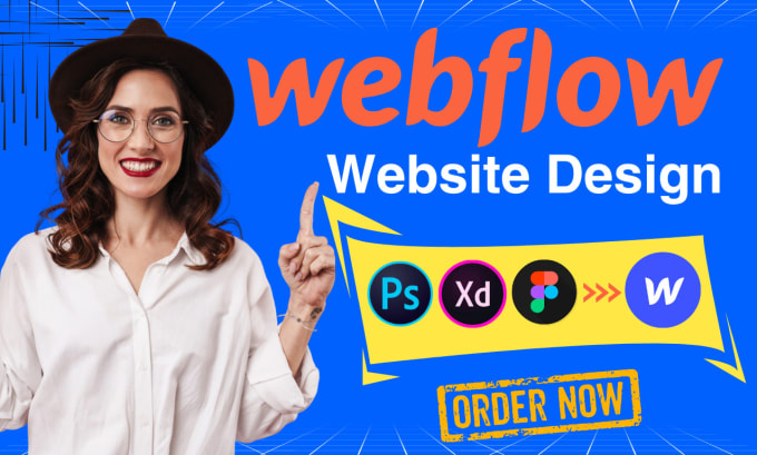 Gig Preview - Do webflow website design and figma website development