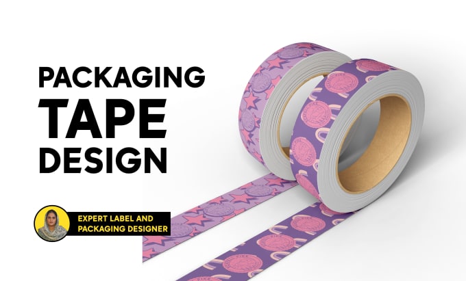 Gig Preview - Design high quality custom packaging duct tape, tape design