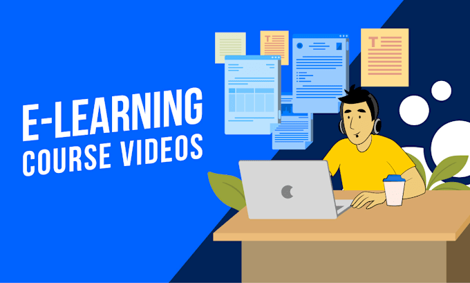 Gig Preview - Create online elearning course and training videos