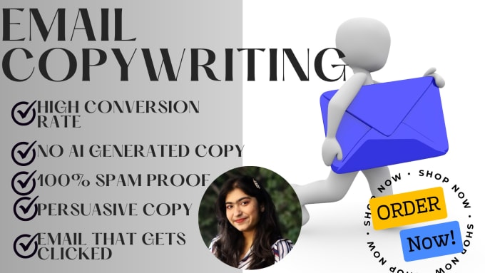 Gig Preview - Do persuasive email copywriting for you that converts