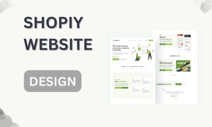 Gig Preview - Do shopify website, shopify store design,shopify dropshipping store or ecommerce