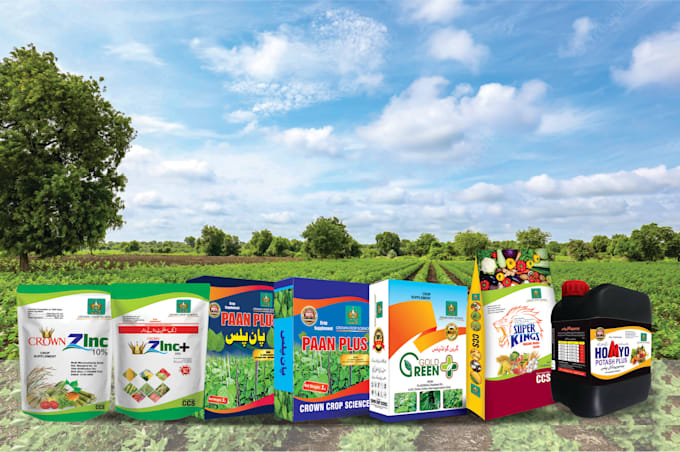 Gig Preview - Design packaging for fertilisers pesticides and agricultural products