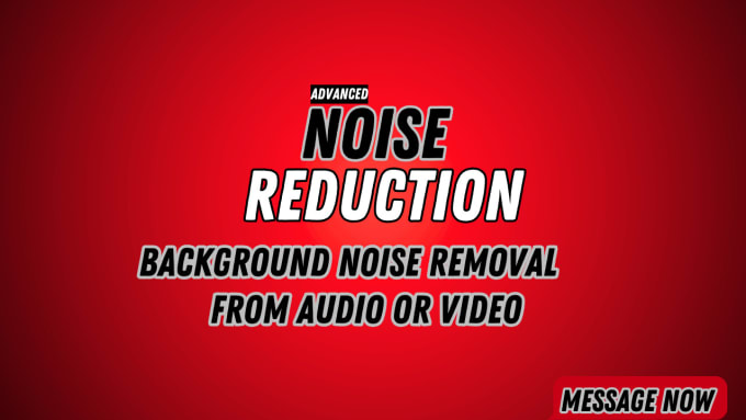 Gig Preview - Edit, remove background noise, repair, fix, and clean audio