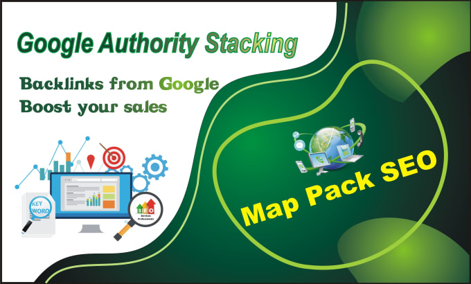 Gig Preview - Do high authority google entity stacking permanent backlinks