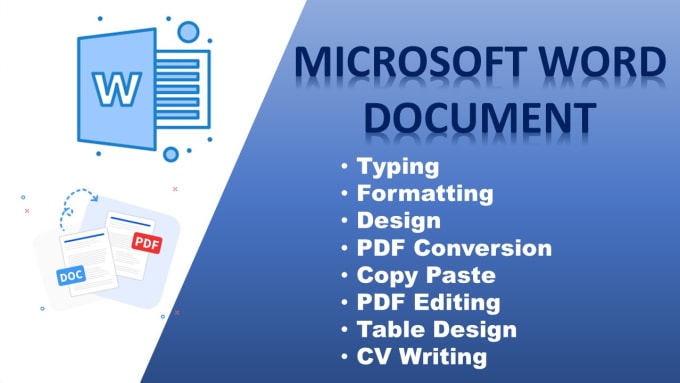 Gig Preview - Write and format any type of microsoft word document and CV