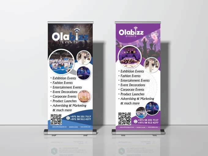 Gig Preview - Amazing roll up banner, pull up, pop up, retractable banner, billboard