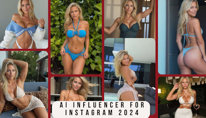 Gig Preview - Create an ai influencer for instagram realistic ai influencers