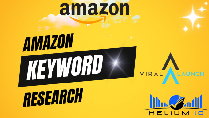 Gig Preview - Amazon  keyword research using helium 10 for listing and PPC