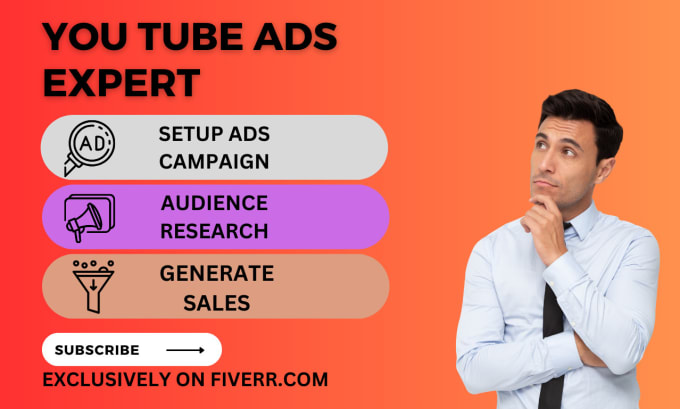 Gig Preview - Captivate your audience with irresistible youtube ads