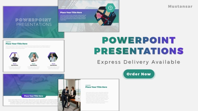 Gig Preview - Do powerpoint presentations and pitch decks