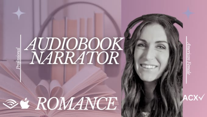 Gig Preview - Narrate edit and format your romance audiobook for acx and audible