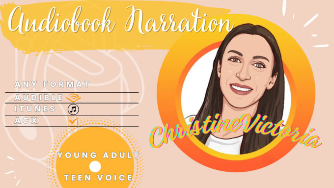 Gig Preview - Narrate edit and format your young adult audiobook for acx and audible