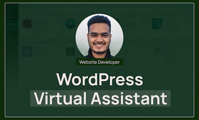 Gig Preview - Be your expert wordpress virtual assistant