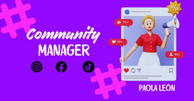 Gig Preview - Be your community manager