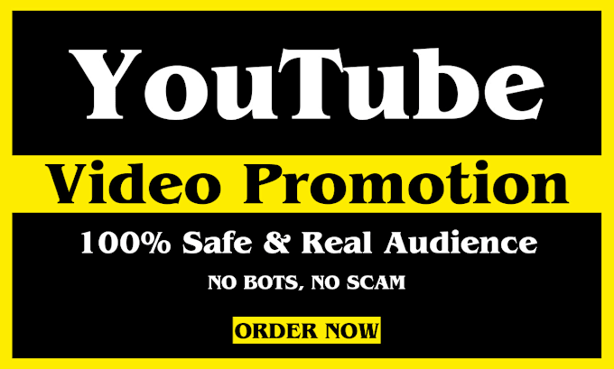 Gig Preview - Do organic youtube video promotion with google ads