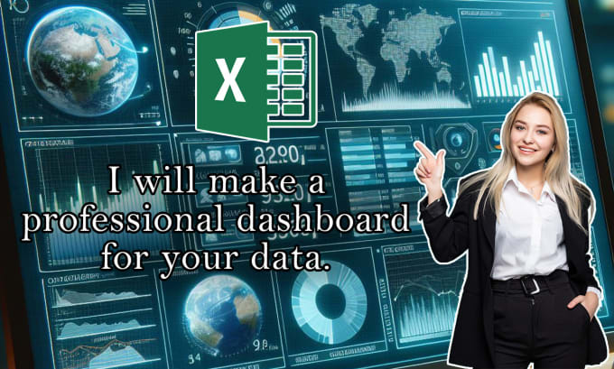 Gig Preview - Make a professional excel dashboard for your data