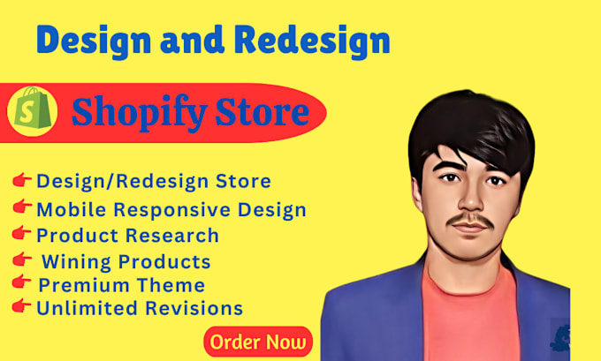 Bestseller - do complete shopify store  design, redesign, dropshiping, theme customization