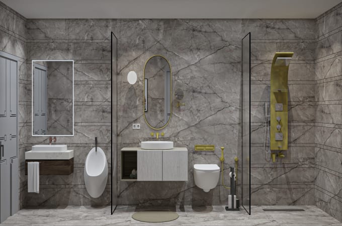 Gig Preview - Revitalize your space with custom washroom design