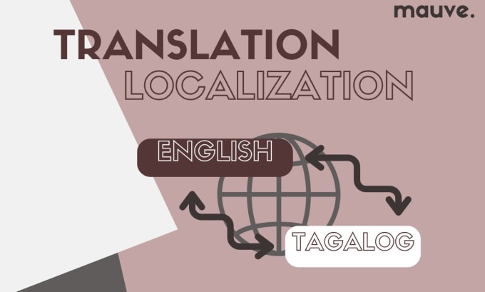 Gig Preview - Translate and localize english to filipino, filipino to english