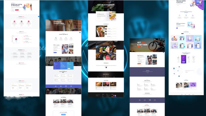 Gig Preview - Create professional responsive wordpress website design or wordpress website