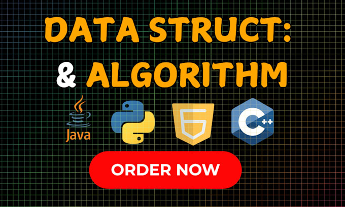 Gig Preview - Help in data structure, dsa through java, cpp, python