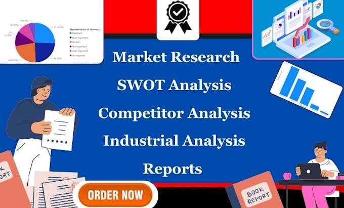 Gig Preview - Provide market research, swot, and competitor analysis reports