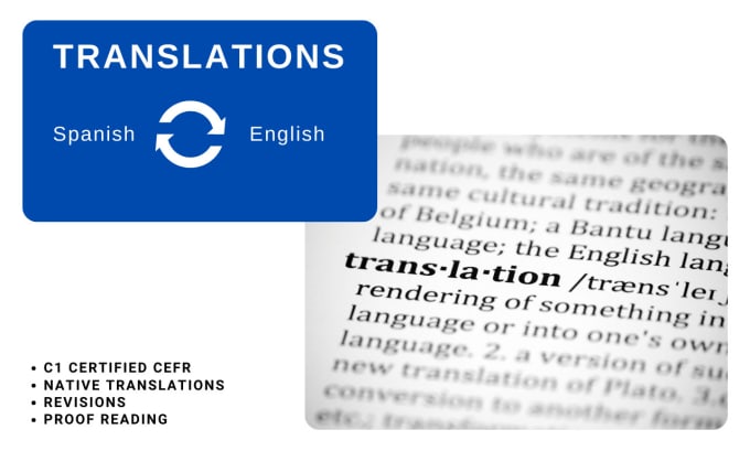 Gig Preview - Elevate your content with impeccable spanish to english translations