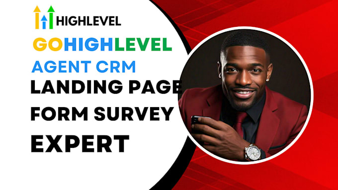 Gig Preview - Gohighlevel ghl agent crm landing page form survey highlevel virtual assistant