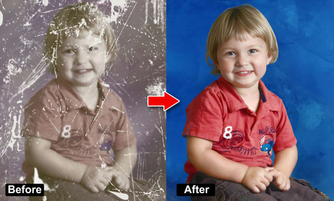 Gig Preview - Old photo restoration and colorize in 24 hours