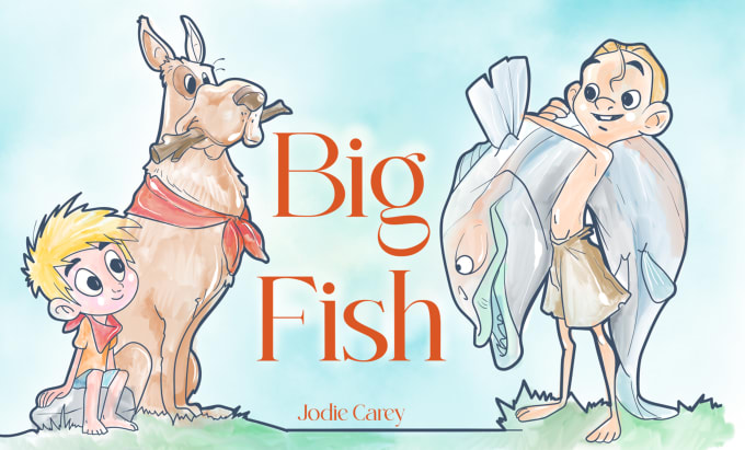 Gig Preview - Draw children book illustration and kid book cover design