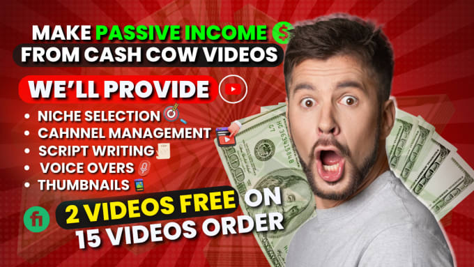 Gig Preview - Create best automated top 10 cash cow youtube videos, top 10 videos, cash cow