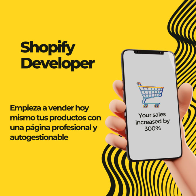 Gig Preview - Diseñare y creare una página para ti utilizando shopify