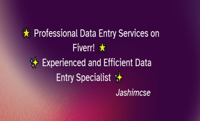 Gig Preview - Provide expert level wordpress data entry services