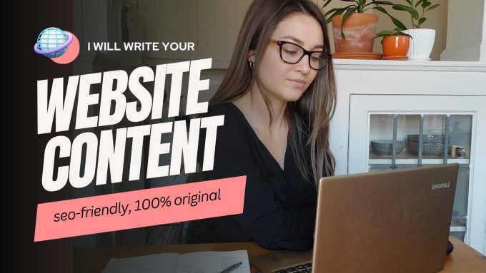 Gig Preview - Write tailored website content