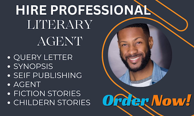 Gig Preview - Do research literary agent, agents, query letters, book proposals and synopsis