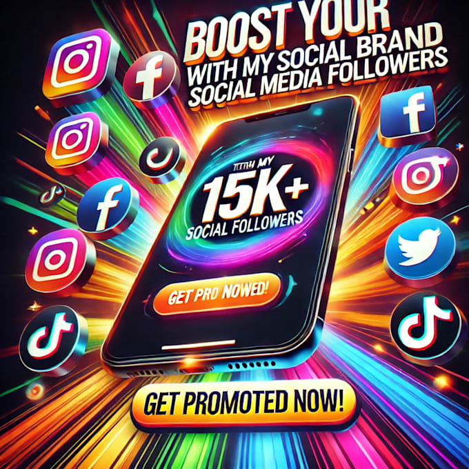 Gig Preview - Promote your brand to my engaged 15k social media audience