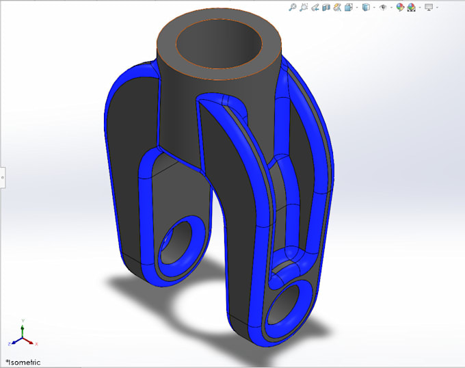 Gig Preview - Make mechanical 3d model and industrial cad products design in solidworks